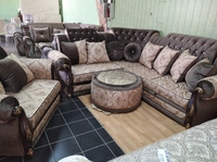 Диван угловой Венеция2019 + Кресло + стол (0544/1)